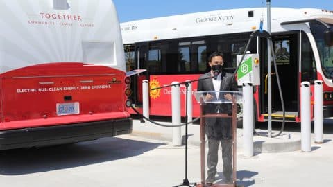 Francis Energy Brings Fast Charging Capability To Cherokee Nation For Its First Electric Buses