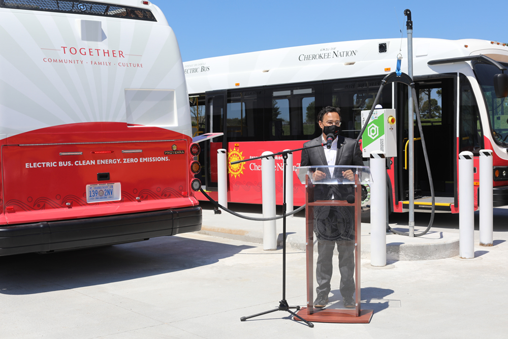 Francis Energy Brings Fast Charging Capability To Cherokee Nation For Its First Electric Buses