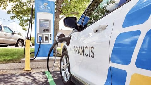 Francis Energy EV charging station